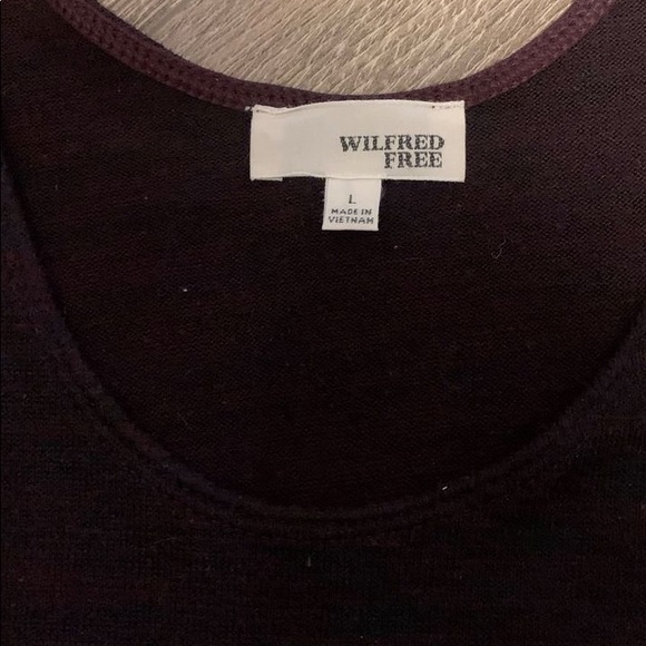 Wilfred Free Maroon Tank Top - Picture 2 of 2